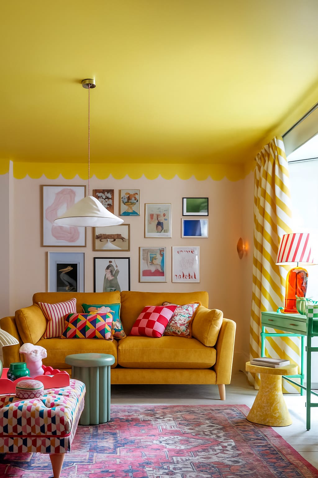 Maximalist Color Living Room Design