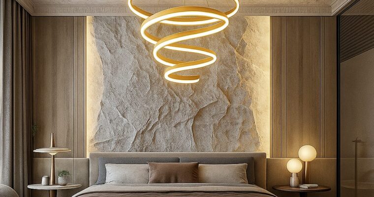 Textured Walls in Modern Bedrooms: The Power of a Natural Touch