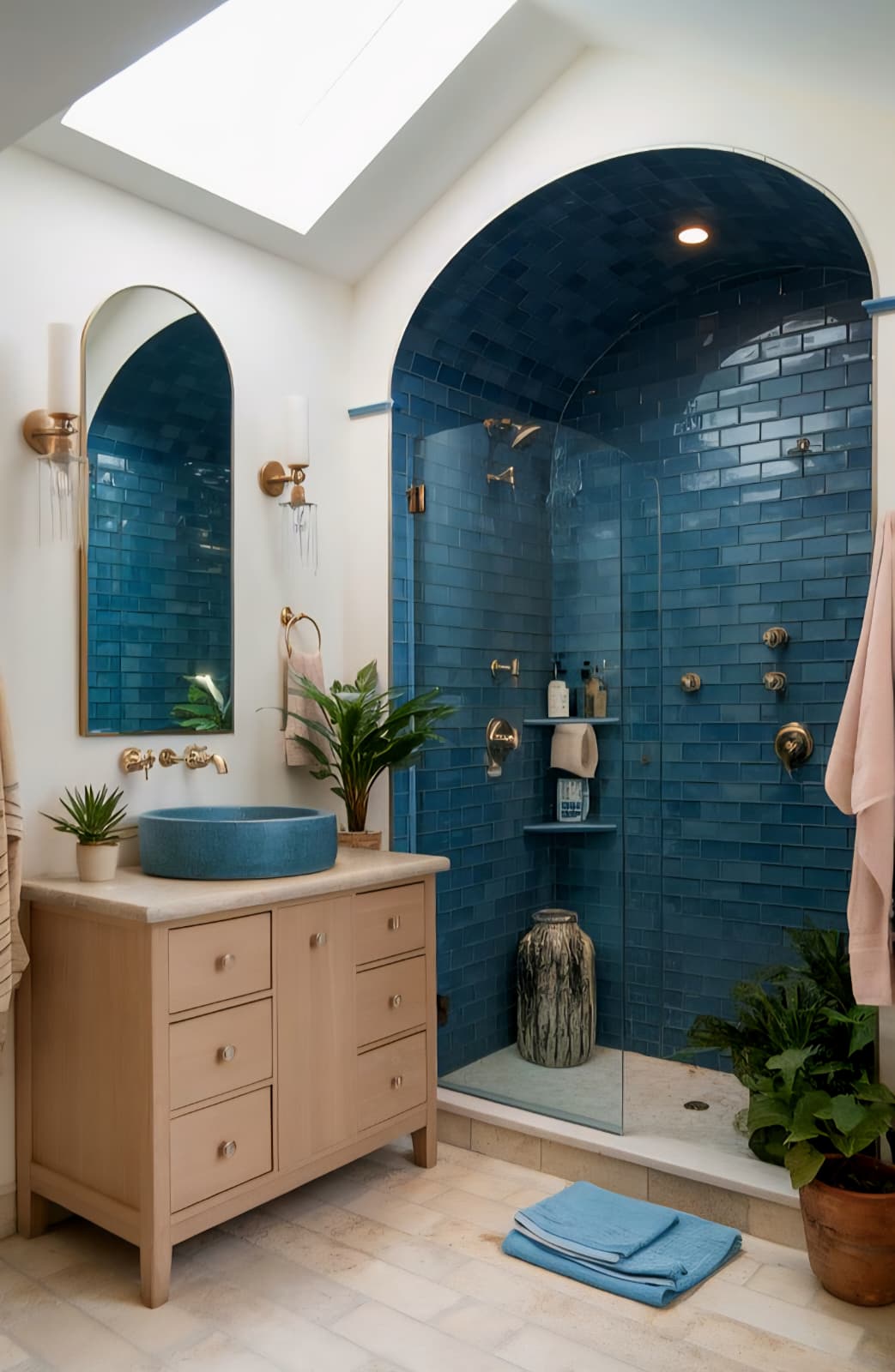 Bathroom Decoration with Colorful Tiles: Modern and Inspiring Ideas